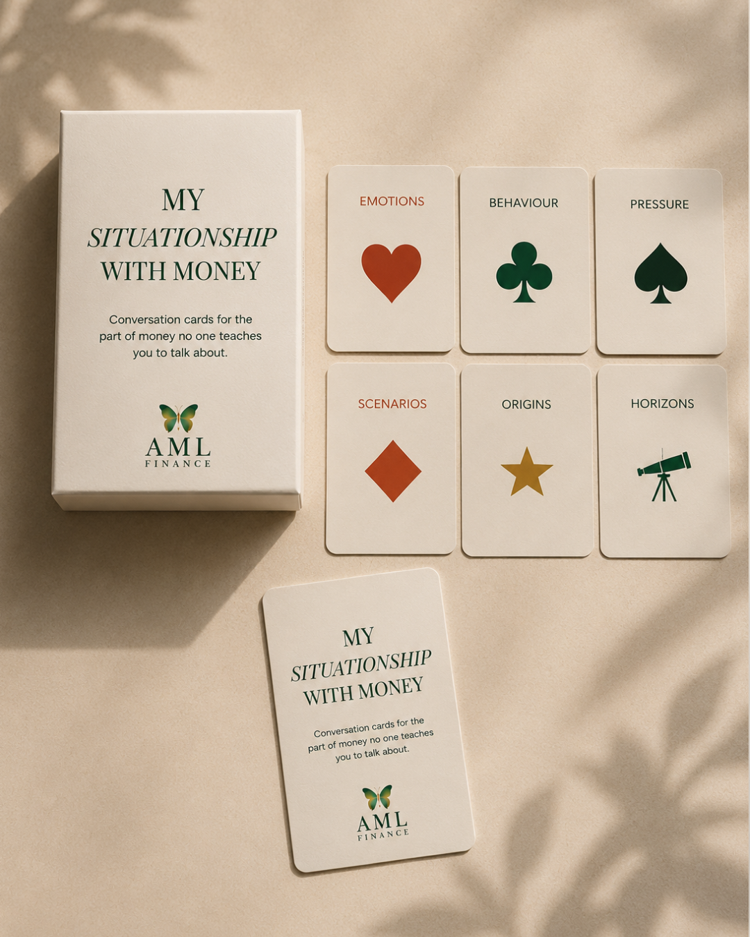 My Situationship With Money | Conversation Cards for Financial Wellbeing & Reflection