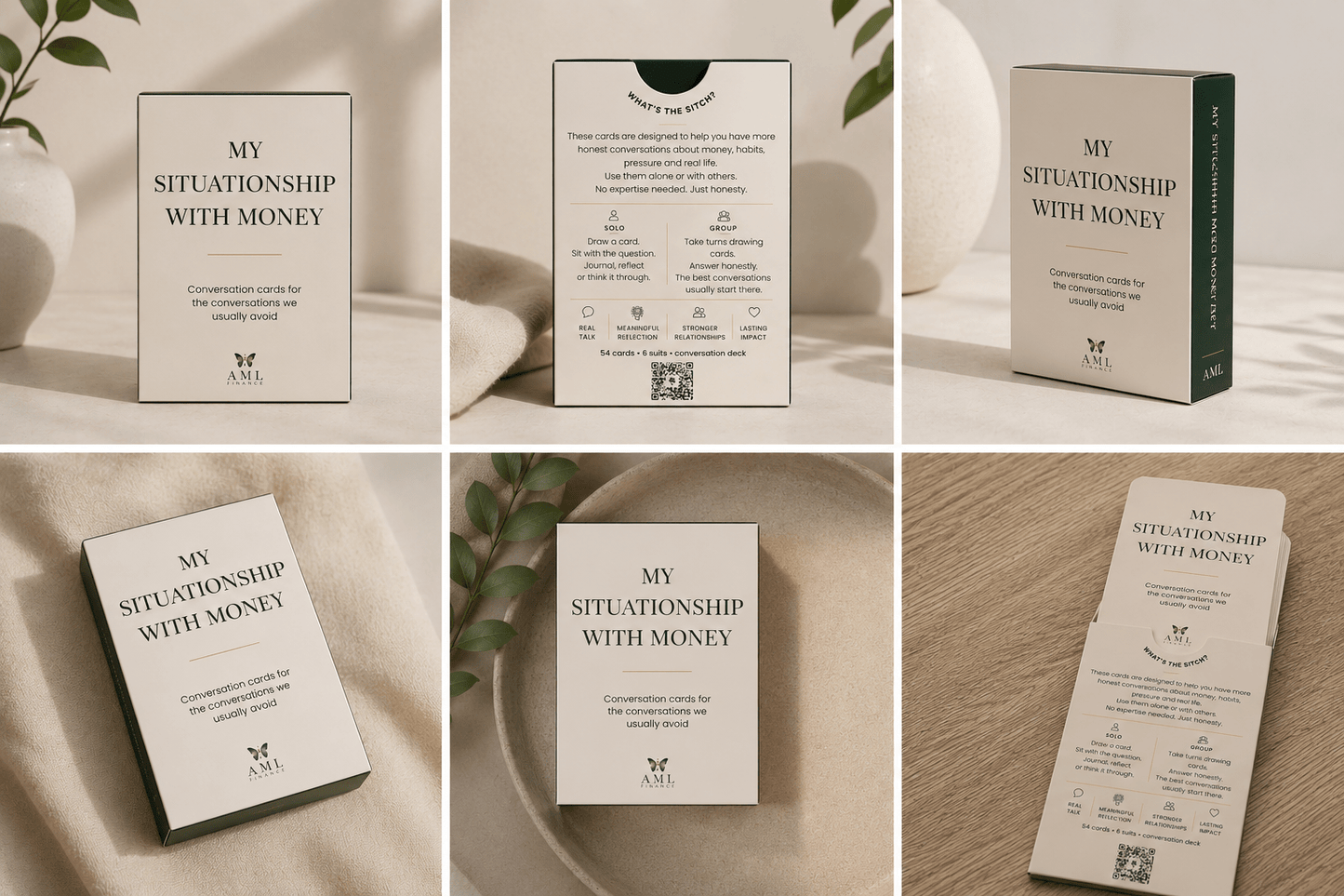 My Situationship With Money | Conversation Cards for Financial Wellbeing & Reflection - AML Finance