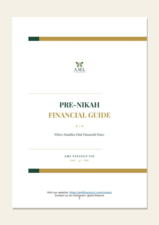 The Money Conversations Bundle - Pre-Nikah Guide + The Money Date - AML Finance